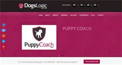 Desktop Screenshot of dogslogic.com